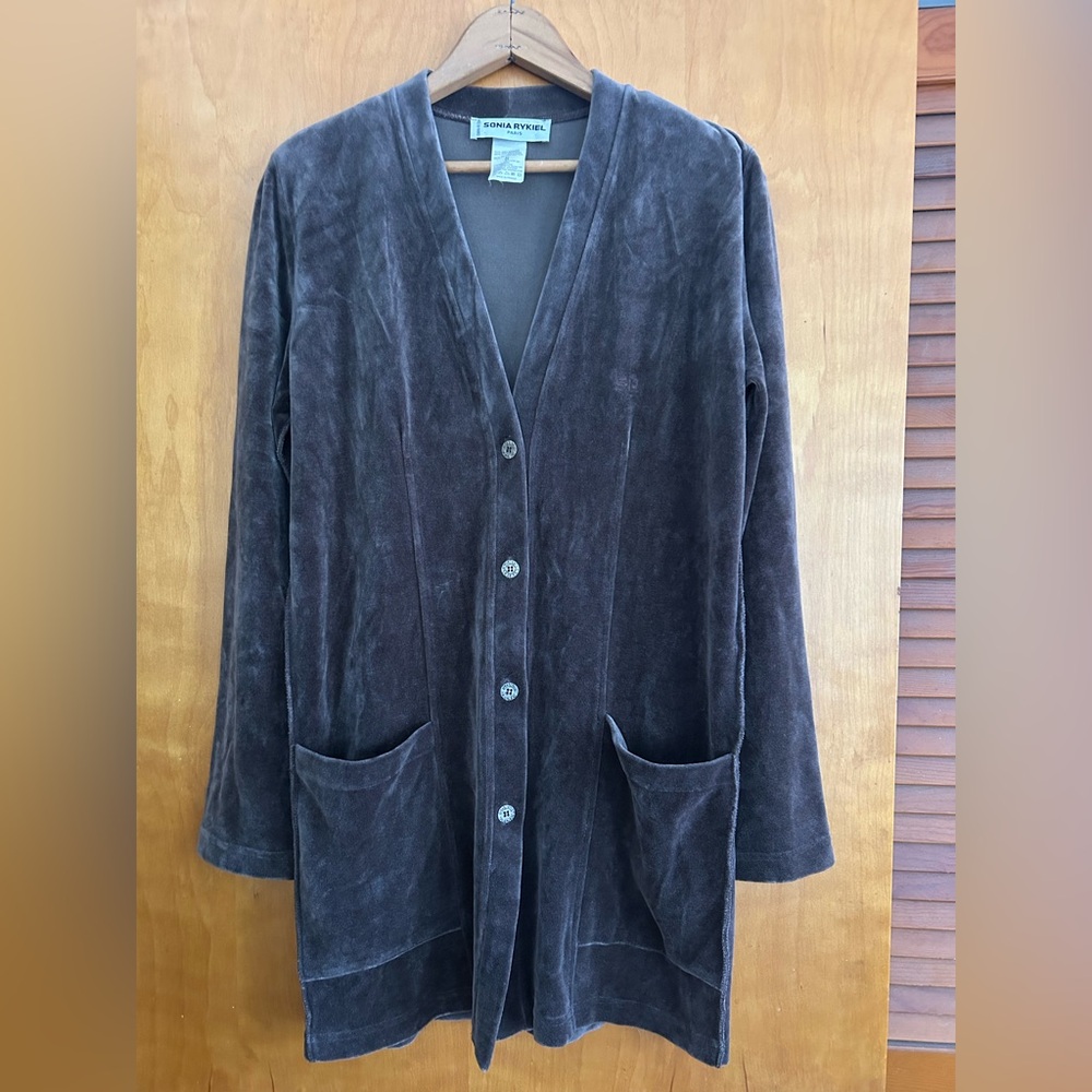 Sonia Rykiel Dark Gray Teddy Jacket